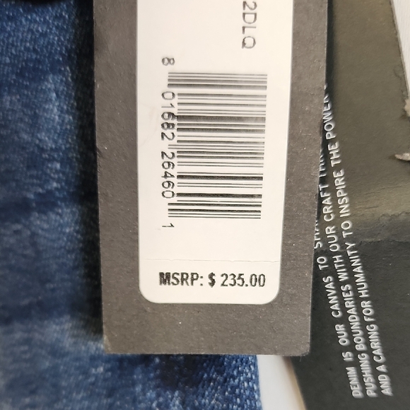 (0482) Hudson Jeans Blue Flare Wide Leg Denim - Picture 4 of 11